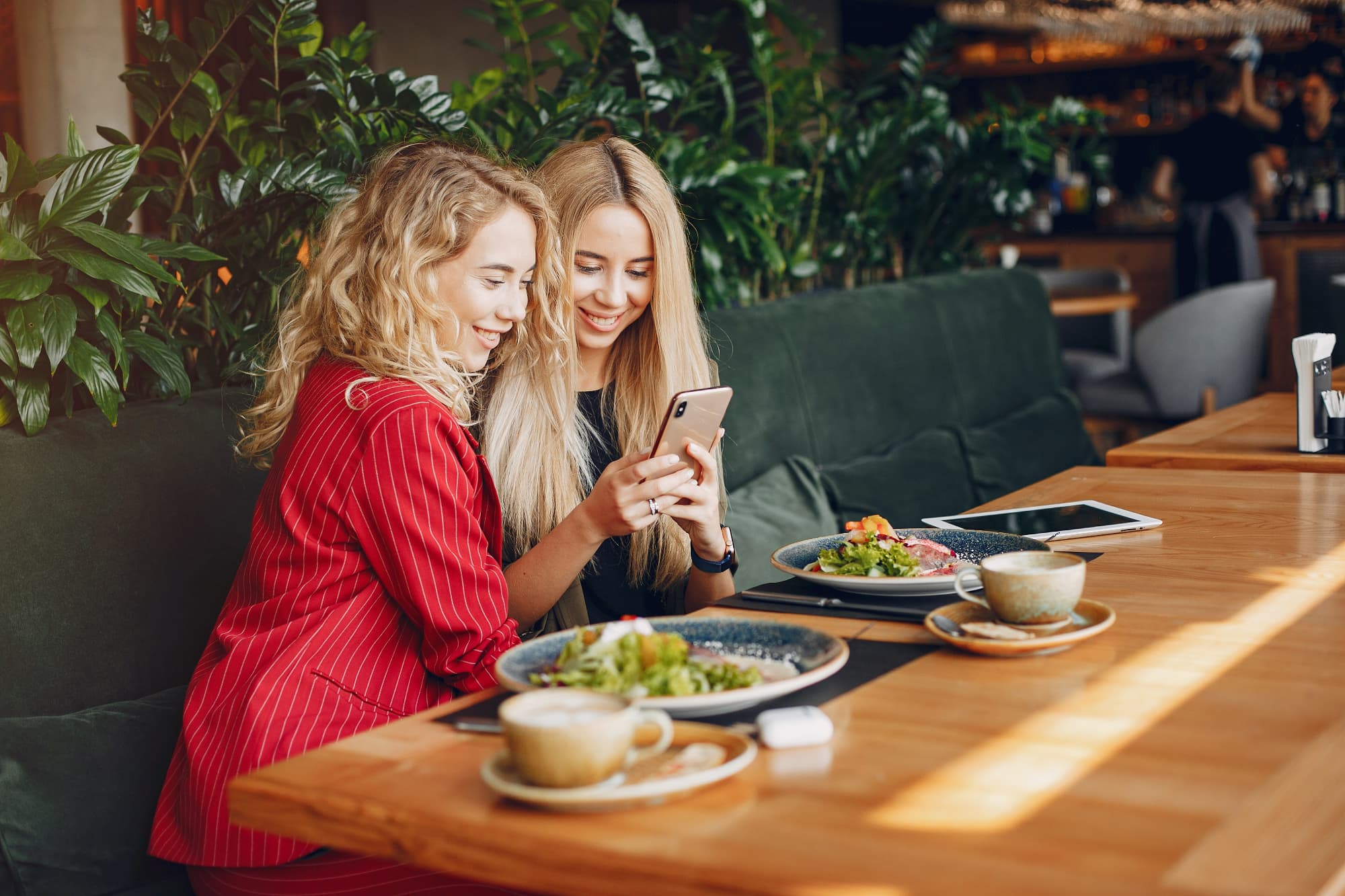 Business partners working together on an OrderApps integration