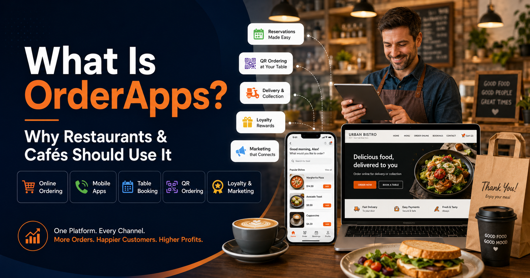 What Is OrderApps? Why Restaurants and Cafes Should Use It