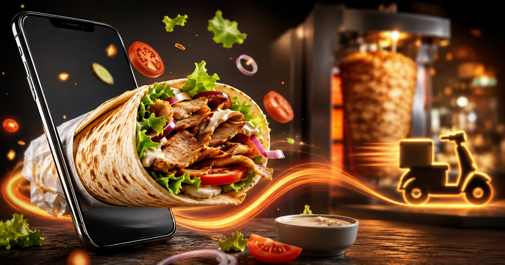 Online Ordering System for Kebab and Mediterranean Takeaways UK